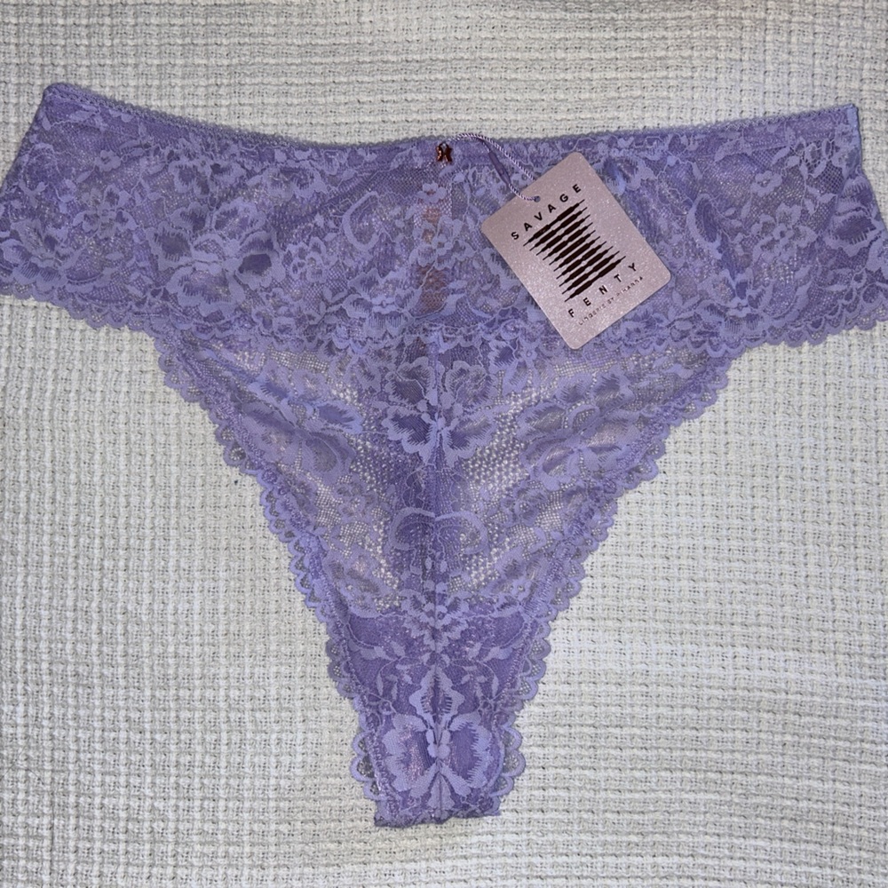 Savage X Fenty lace thong